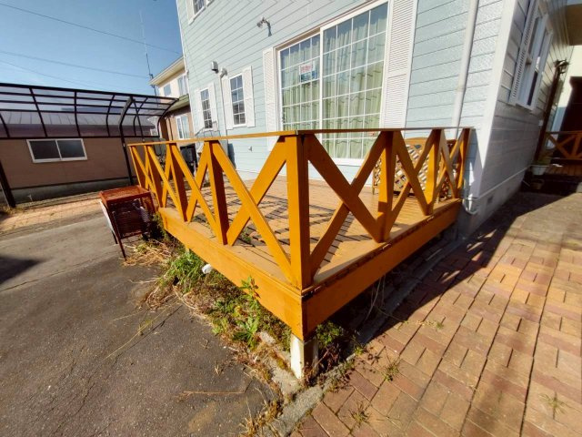 昭和南6丁目　中古住宅の庭