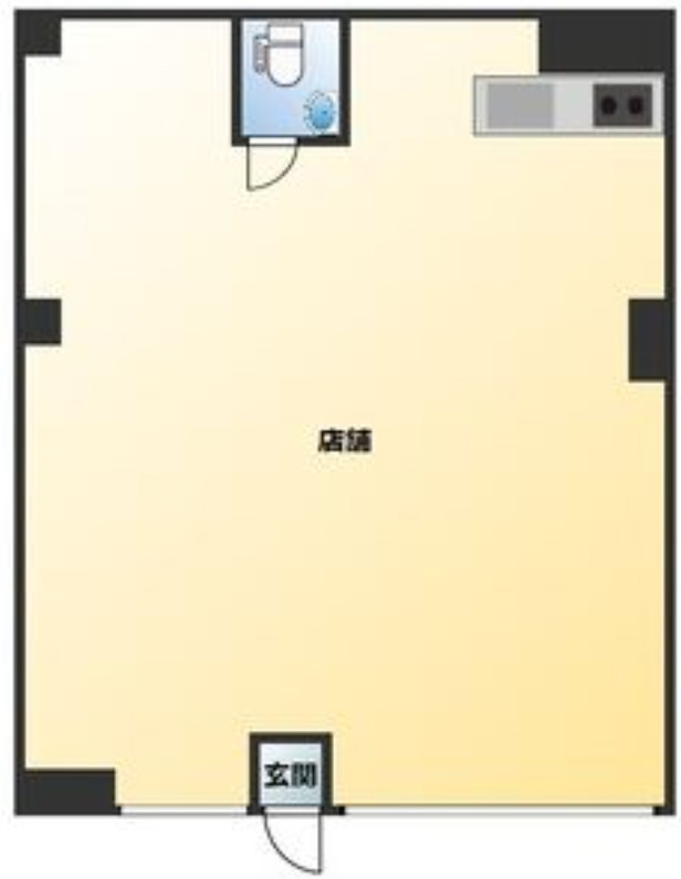 ホリホックイン和田の間取り