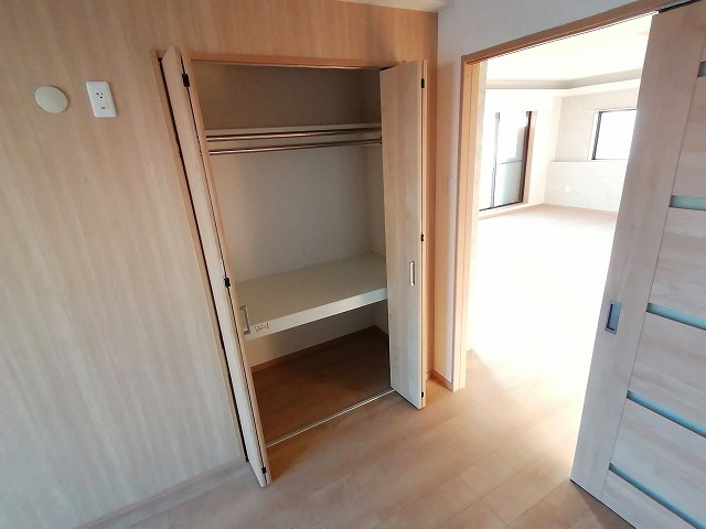 神戸市長田区細田町３丁目の賃貸マンションの収納|クローゼット