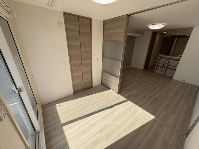 神戸市須磨区大池町５丁目のアパートの寝室