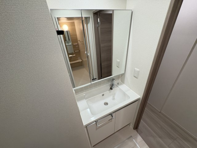 神戸市須磨区大池町５丁目のアパートの洗面所