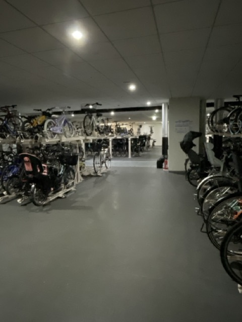 ザ・パークハウス晴海タワーズ ティアロレジデンスの駐輪場