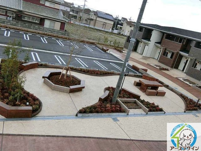 エンテラス池内　Cの駐車場