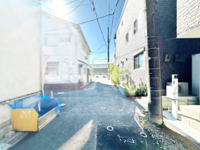 【前面道路含む現地写真】 | 大阪市東淀川区下新庄４丁目　築後未入戸建