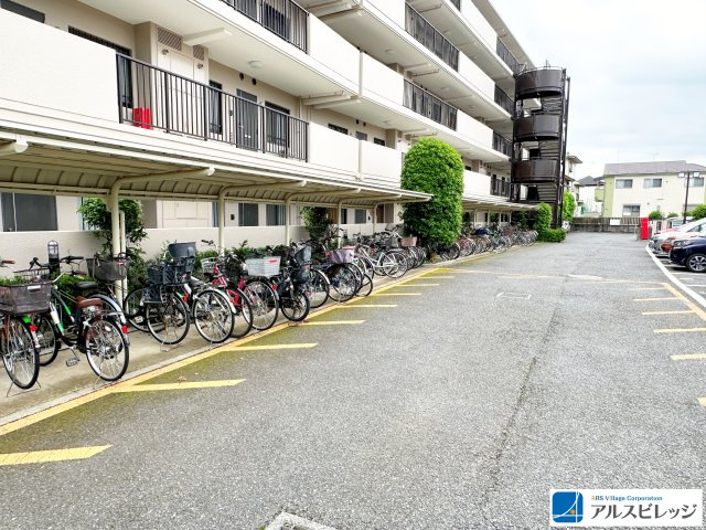 エクセルふじみ野の駐輪場