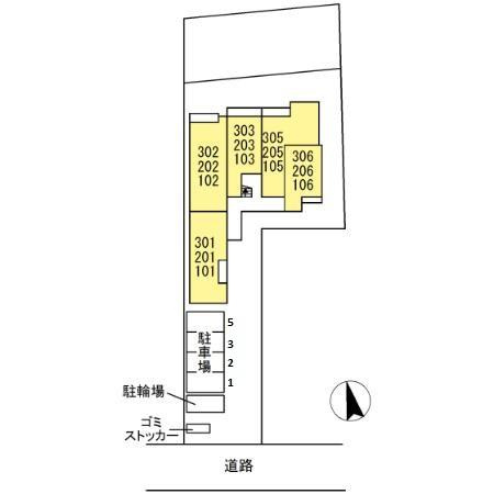 【区画図】 | セレスティア上野町A