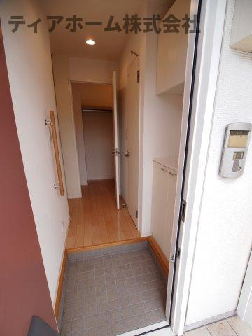 ラフィーネ三室参番館の玄関|毎日通る玄関はこちらです