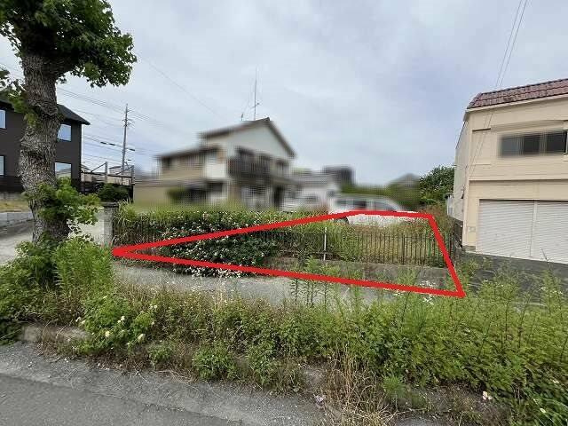 売地　豊橋市羽根井西町の外観|現地写真　★建築条件なし　自由に建築会社が選べます