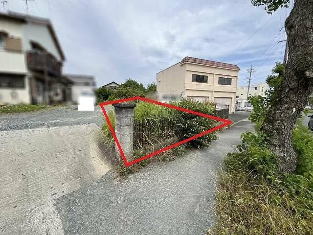 売地　豊橋市羽根井西町の外観|現地写真　土地面積：263㎡(約79.5坪）　