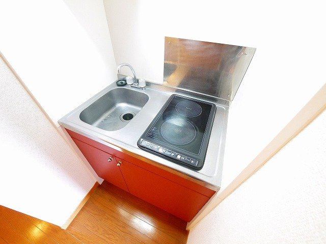 レオパレス寧楽のキッチン|きれいなキッチンです