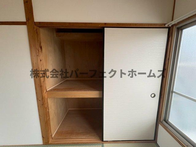 木屋元町テラスハウス　賃貸の収納|収納のためのスペースです