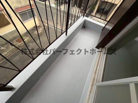木屋元町テラスハウス　賃貸のバルコニー|陽当たり良好なバルコニーです