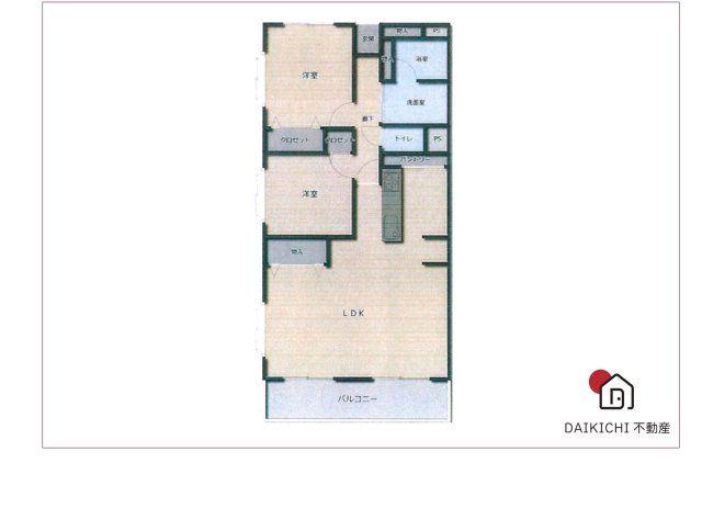 【間取り】 | 日神パレステージ深谷