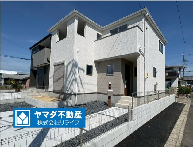 【商談中】リーブルガーデン　江南市宮田町本郷　全2区画分譲の外観|■2号棟
■YAMADA電機の　ヤマダ不動産　株式会社リライフ　一宮店■
省エネ・耐震性◎の一建設の家。　
日本の風土に調和する木造軸組工法。フラット３５はＳＡを取得！１０年間の金利優遇あり！　