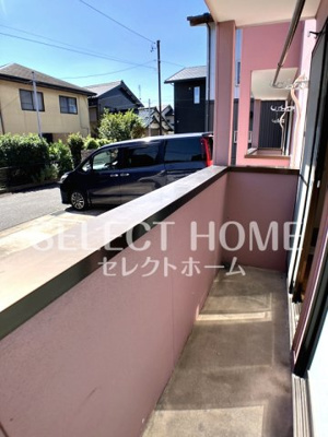 【バルコニー】 | メゾン坂左右 | 落ち着いた時間を過ごせるバルコニーです