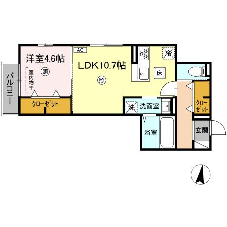 Ｄ－ＲＯＯＭ高須２丁目　A棟
