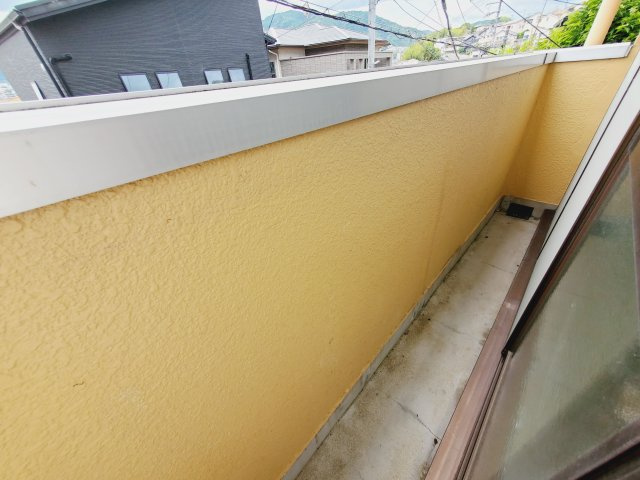 クワハラビルのバルコニー