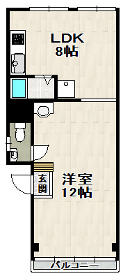 クワハラビルの間取り