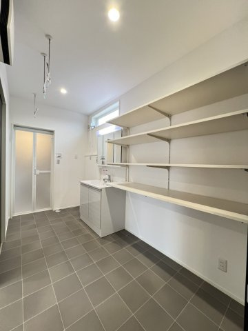 タマタウン千丁支所横　1号地のランドリースペース