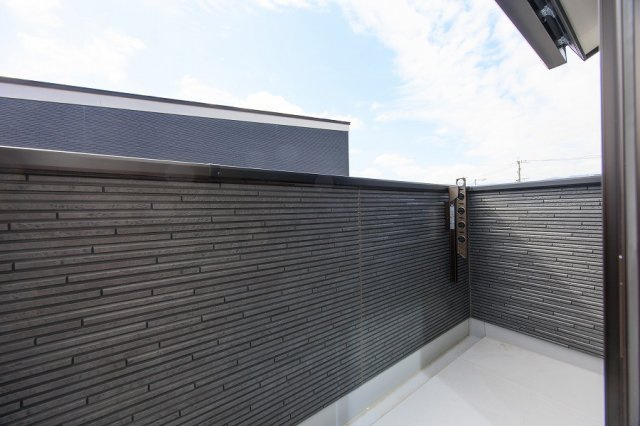 サンコート　飯塚市小正のバルコニー