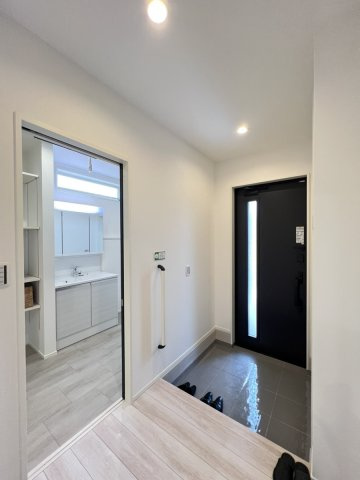 タマタウン千丁支所横　4号地の玄関