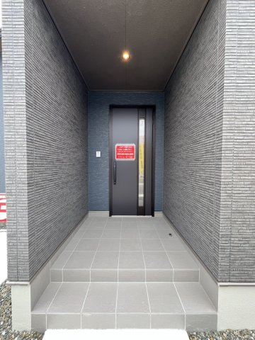 タマタウン千丁支所横　4号地の玄関