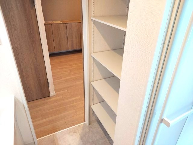 サニークレスト宝塚の収納|洗面収納