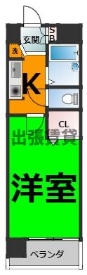 仲介手数料0円グランディール新福寺の間取り