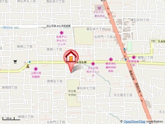【地図】 | 宝来ハイツⅡ