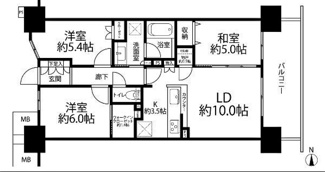 【間取り】 | ウエリス浦和美園サウステラス