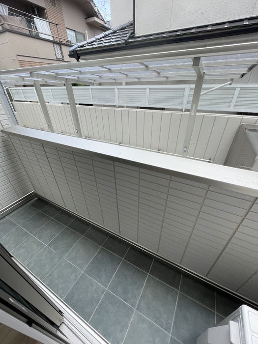 Ｄ－ＲＯＯＭ高須２丁目　B棟のバルコニー