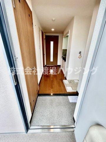 パークフラッツ江坂の玄関