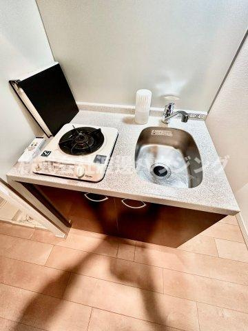 パークフラッツ江坂のキッチン