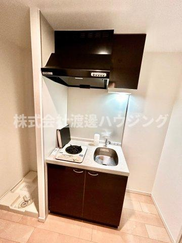 パークフラッツ江坂のキッチン