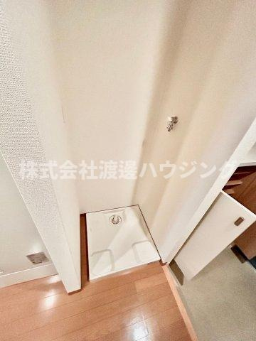 ミラクルセブン江坂の設備|室内洗濯機置場