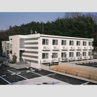 【外観パース】 | レオパレスリバーサイド室町