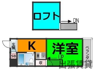 仲介手数料0円！！アーバンライフ東枇杷島2の間取り
