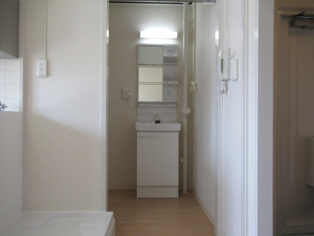 新多聞３Ｋの洗面所|忙しい朝には欠かせない洗面所です