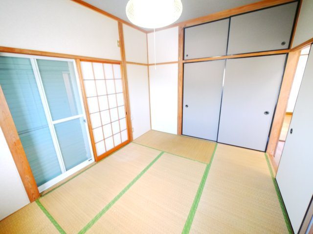 山武市成東　中古戸建の和室|内外装リフォーム済み令和6年6月（写真はリフォーム完了時のもので現況優先します）３DK　都市ガス