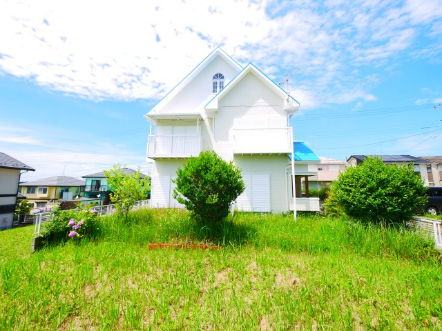 山武市成東　中古戸建の外観|内外装リフォーム済み令和6年6月（写真はリフォーム完了時のもので現況優先します）３DK　都市ガス