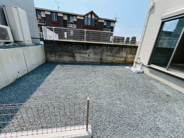 事業用／菊池郡大津町引水／29号棟の庭|プライベートなお庭スペース。