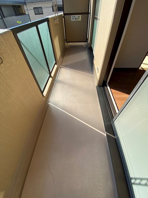 【バルコニー】 | エルソレーユ | 暖かな日差しのふりそそぐバルコニー