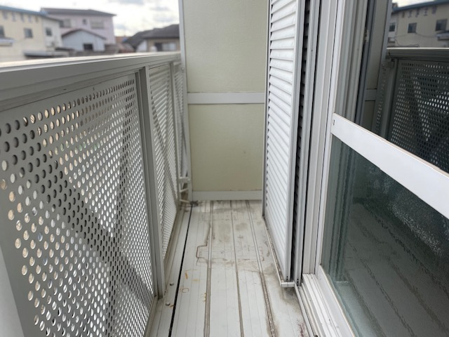 フレグランス川崎のバルコニー|広々としたバルコニーです