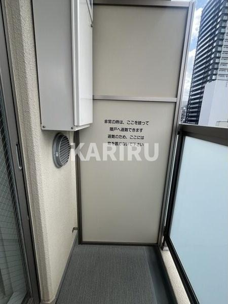 CIFI大阪天満のバルコニー