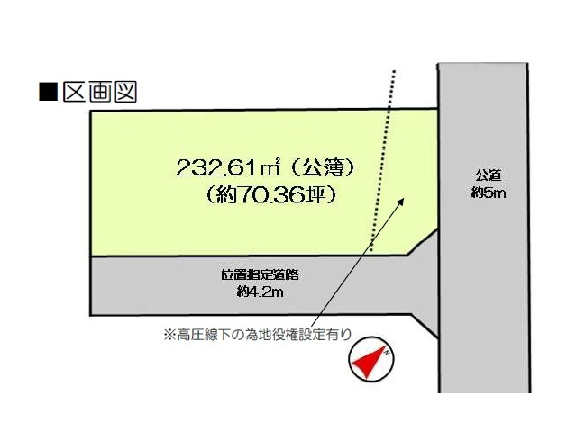 【土地図】 | 日高市原宿　全１区画 | 全１区画