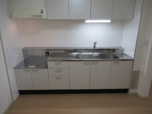 落合第２　３ＬＤＫのキッチン|使いやすいキッチンです