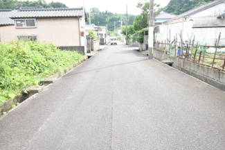 【前面道路含む現地写真】 | 鹿屋市新栄町　売地