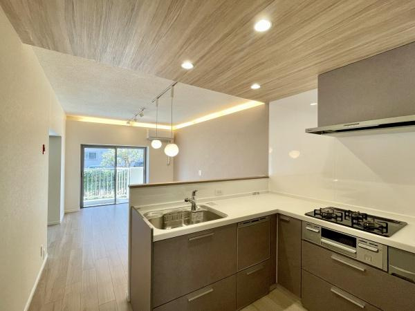 ハイコーポ長岡京B棟のキッチン