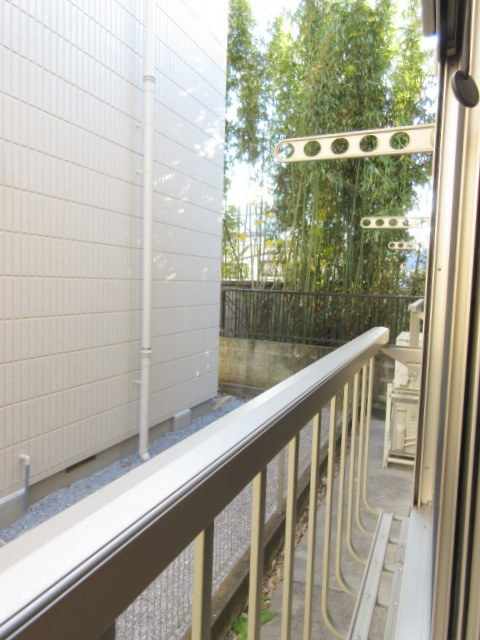 チェリーメゾン西ヶ原のバルコニー