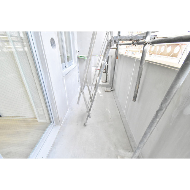 フェリシエ久留米のバルコニー